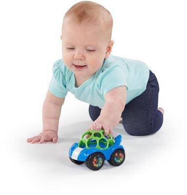 Oball Hračka autíčko Rattle&Roll™, modré 3m+