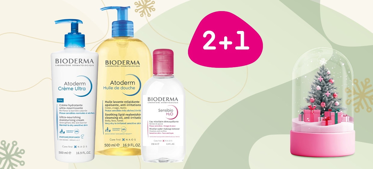 Bioderma 2+1 ZDARMA