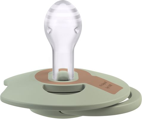 LOVI Dudlík silikonový dynamický PRIME 18m+ Pistachio/Green 2 ks