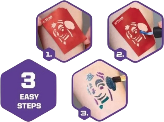 TyToo Paw Patrol tetování pro dívky
