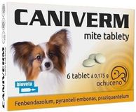 Caniverm pro psy a kočky 6 tablet