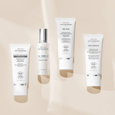 Institut Esthederm INTO REPAIR Protivráskový ochranný krém pro pleť netolerující slunce SPF 50+ 50 ml