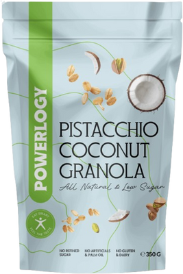 Powerlogy Granola Pistacchio Coconut 350 g