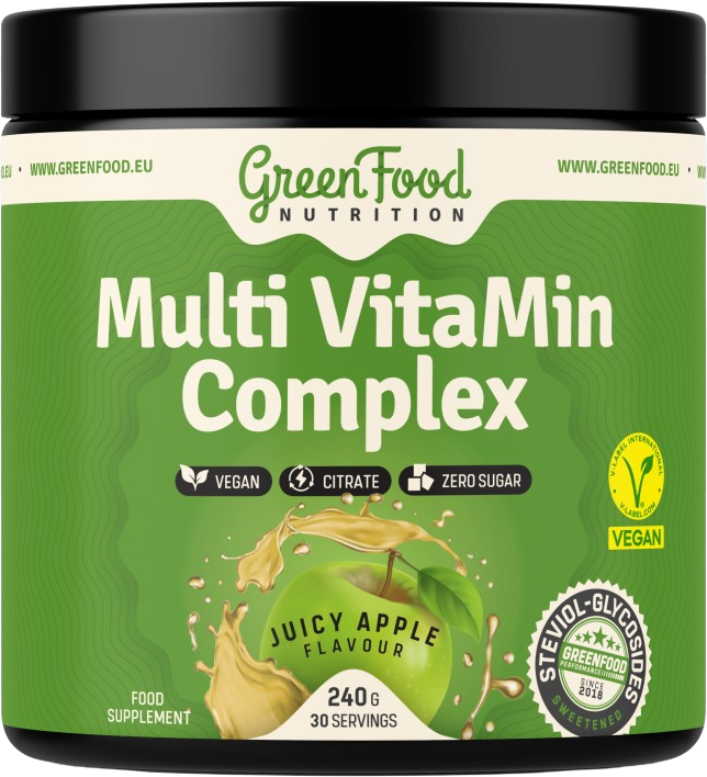 GreenFood Nutrition VitaMin Complex, juicy apple 240 g