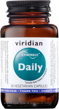 Viridian Synerbio Daily směs probiotik a prebiotik 30 kapslí