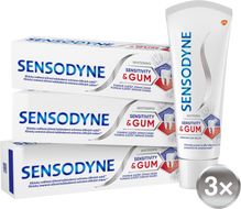 Sensodyne Zubní pasta Sens&Gum Whitening 3 x 75 ml