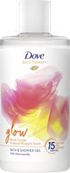 Dove Bath Therapy Glow Pěna do koupele a sprchový gel 400 ml