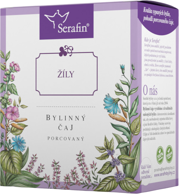 Serafin Žíly bylinný čaj porcovaný 15 x 2.5 g