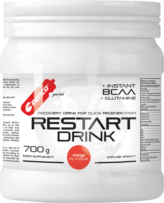 Penco Restart drink pomeranč 700 g