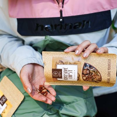 Natu Kokosové chipsy kakao BIO 70 g
