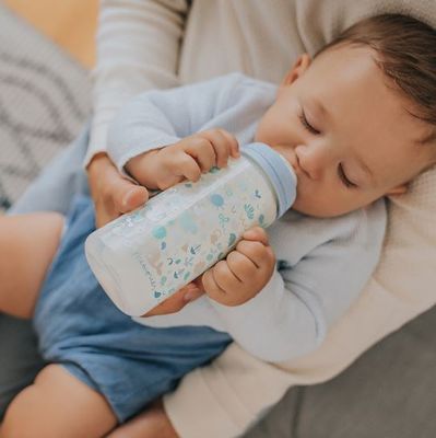 Suavinex Kojenecká láhev Memories modrá L 360ml
