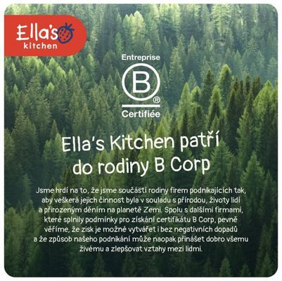 Ella's Kitchen BIO Křupky jahoda a banán 20 g
