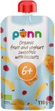 Salvest Põnn BIO Ovocné smoothie s jogurtem a sušenkami 110 g
