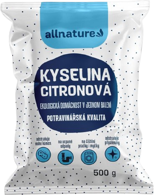 Allnature Kyselina citronová 500 g