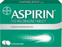 Aspirin Aspirin 500 mg 8 tablet
