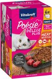 Vitakraft Poésie Délice Plus kuřecí+hovězí 6 x 85 g