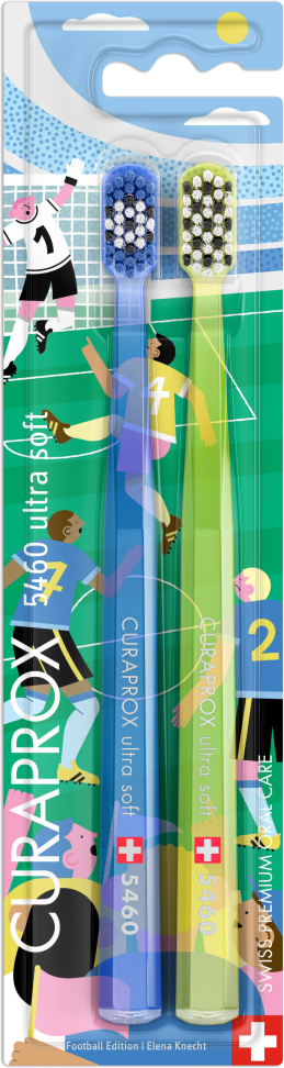 Curaprox CS 5460 Duo FOOTBALL Edition 2 ks