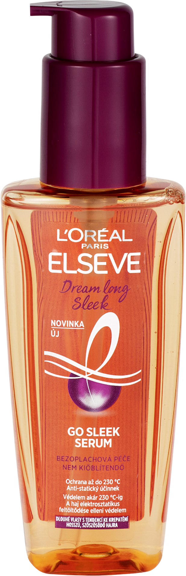 L'Oréal Paris Elseve Dream Long Go Sleek Serum Bezoplachová péče 100 ml