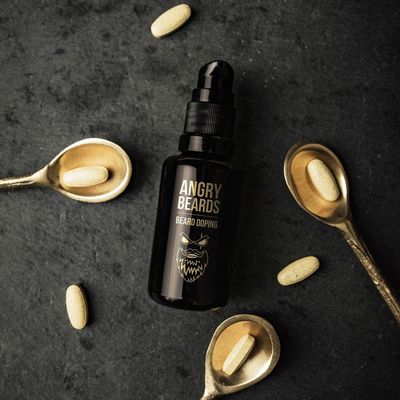 Angry Beards Beard Doping Přípravek na růst vousů (měsíční kůra) 30 ml