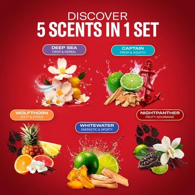 Old Spice Xmass sada Discovery Box deodoranty a sprchový gel