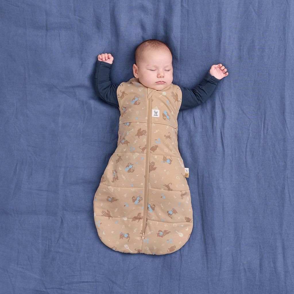 ERGOPOUCH Zavinovačka a pytel na spaní 2v1 Cocoon Melody 6-12m, 8-10kg, 2,5tog 1 ks