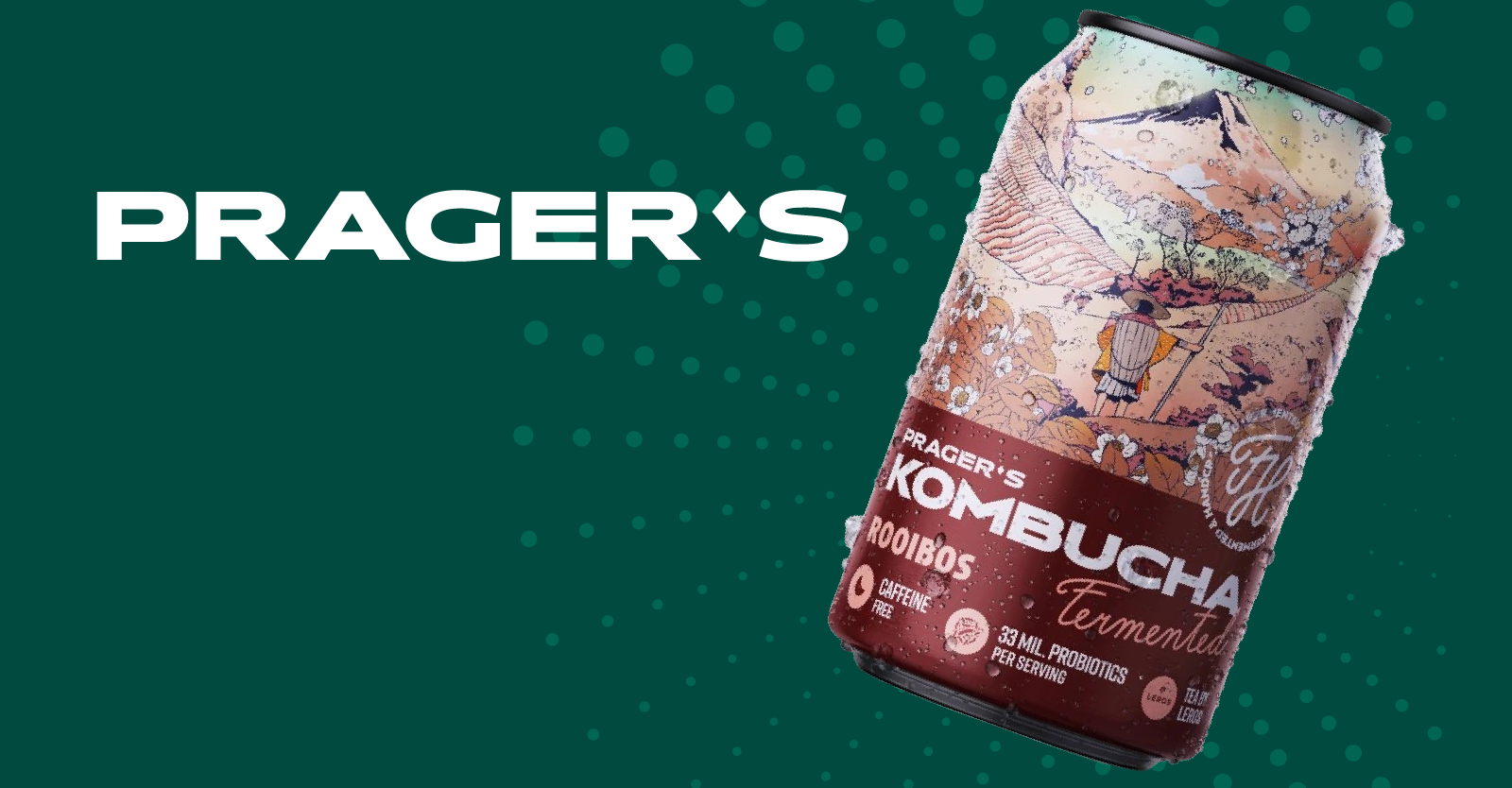 Prager's Kombucha Rooibos 330 ml