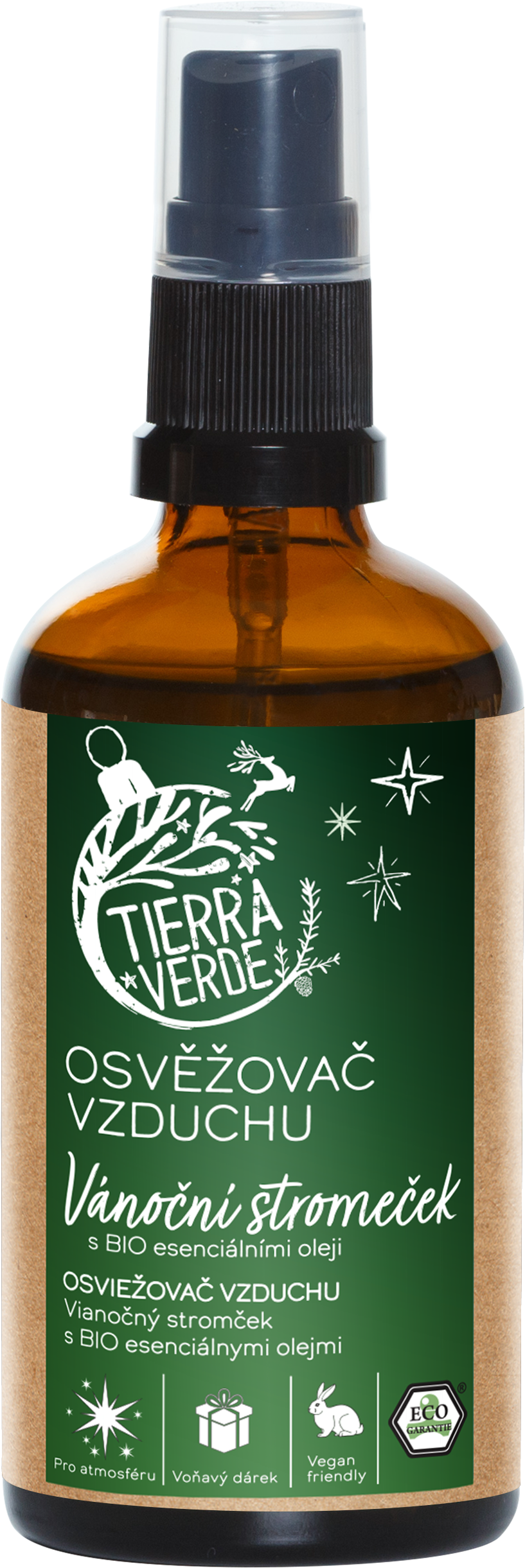 Tierra Verde Osvěžovač vzduchu – Vánoční stromeček 100 ml
