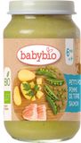 Babybio Bio hrášek a brambory s lososem 200 g