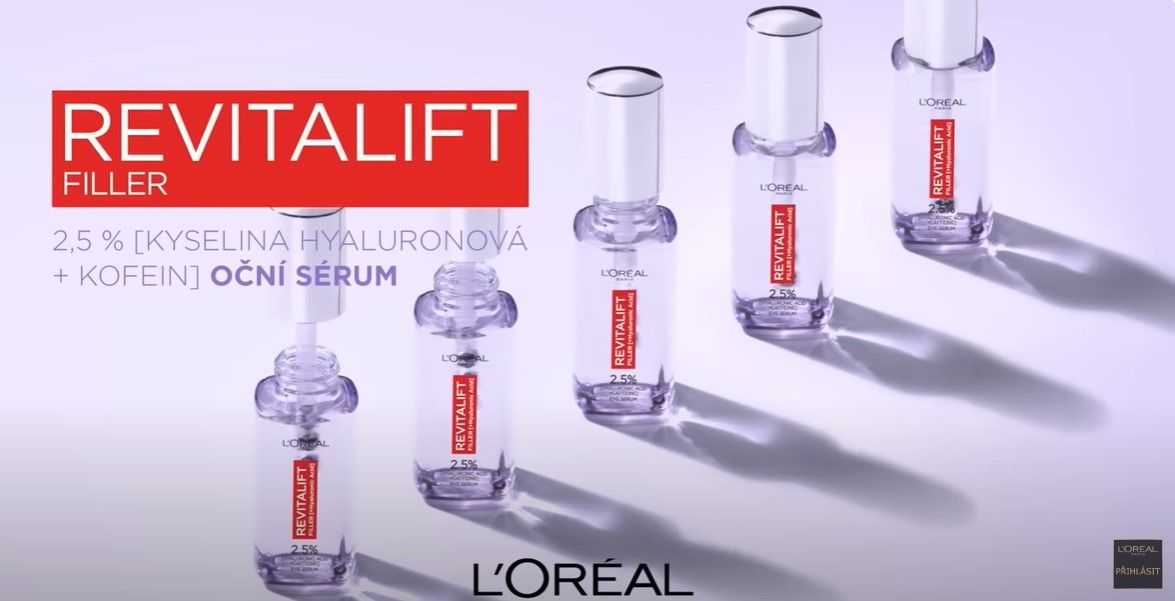 Oční sérum Revitalift Filler s kyselinou hyaluronovou