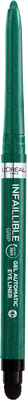 L'Oréal Paris Infaillible Grip 36h Gel Automatic Liner Green tužka na oči, 5 g
