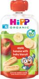 HiPP BIO Hippies Jablko-Banán-Baby sušenky 100 g