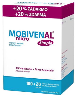 Mobivenal Micro Simple 120 tablet