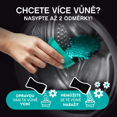 Lenor Vonné perličky, Unstoppables Fresh 495 g