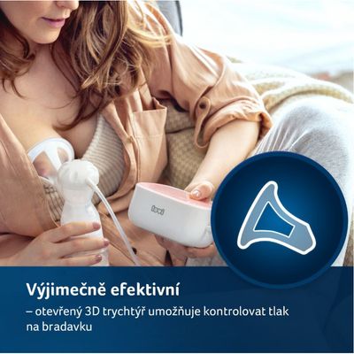 LOVI Dvoufázová elektrická odsávačka mateřského mléka Expert 3D Pro