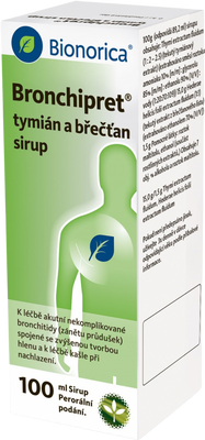 Bronchipret Tymián a Břečťan sirup 100 ml