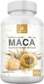 Allnature Maca bylinný extrakt 60 kapslí