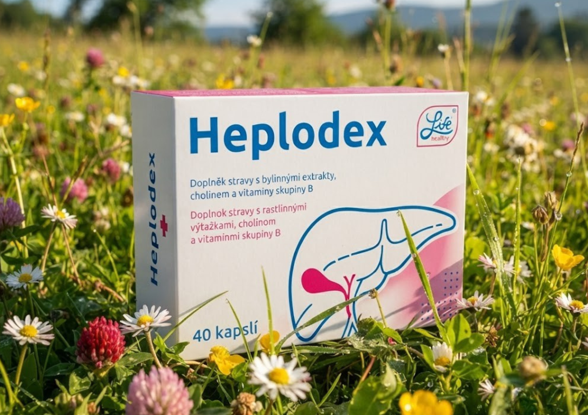 Techno Life Heplodex 40 kapslí
