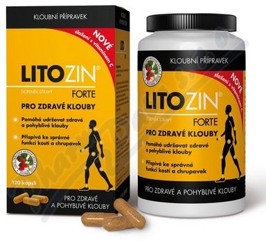 LitoZin Forte s vitaminem C orální tobolky 120