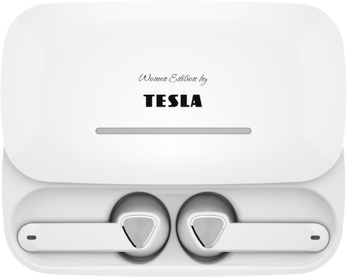 Tesla Sound EB20 - bezdrátová Bluetooth sluchátka (Luxury White)