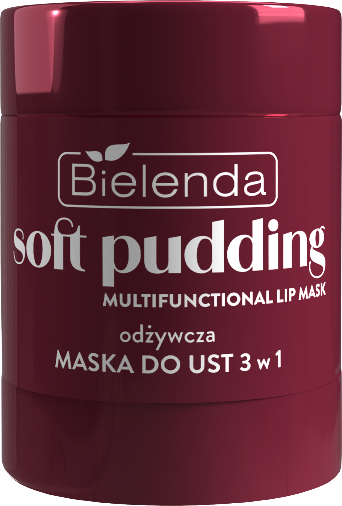 Bielenda SOFT PUDDING Vyživující maska na rty 3v1, Very Cherry 12 g