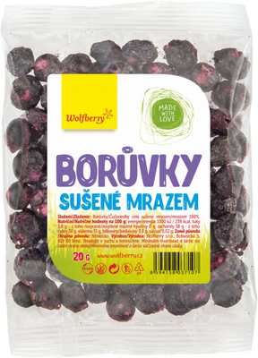 Wolfberry Borůvky lyofilizované 20 g