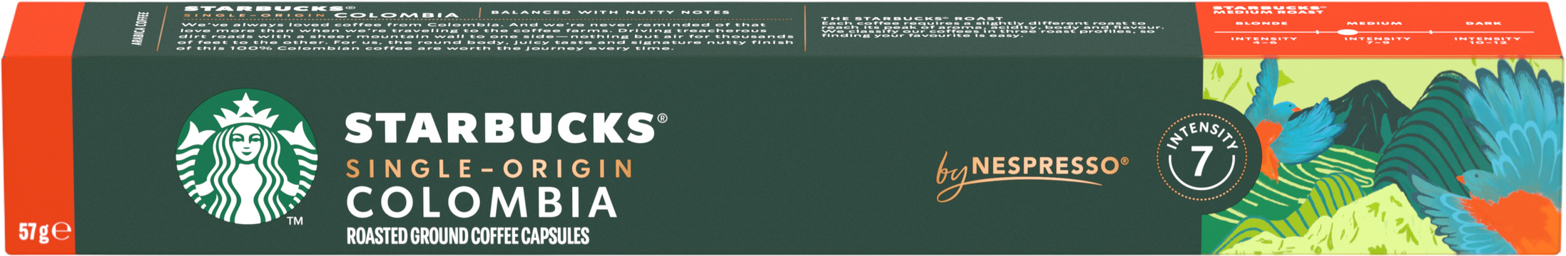 Starbucks Single-Origin Colombia by NESPRESO® 10 ks