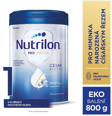 Nutrilon Profutura CESARBIOTIK 1 počáteční kojenecké mléko 800 g