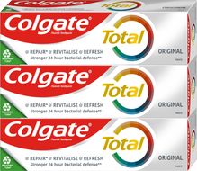 Colgate Total Original zubní pasta 3 x 75 ml
