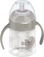 LOVI První hrneček se slámkou a závažím Harmony 150ml