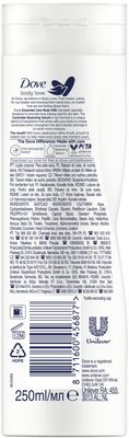 Dove Essential tělové mléko pro suchou pokožku 250 ml
