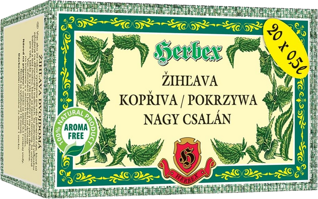 Herbex Kopřiva dvoudomá 20 x 3 g