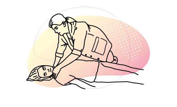 resuscitace postup, kpr