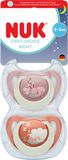 Nuk Dudlík First Choice Night BUNNY/SHEEP 0-6m 2 ks