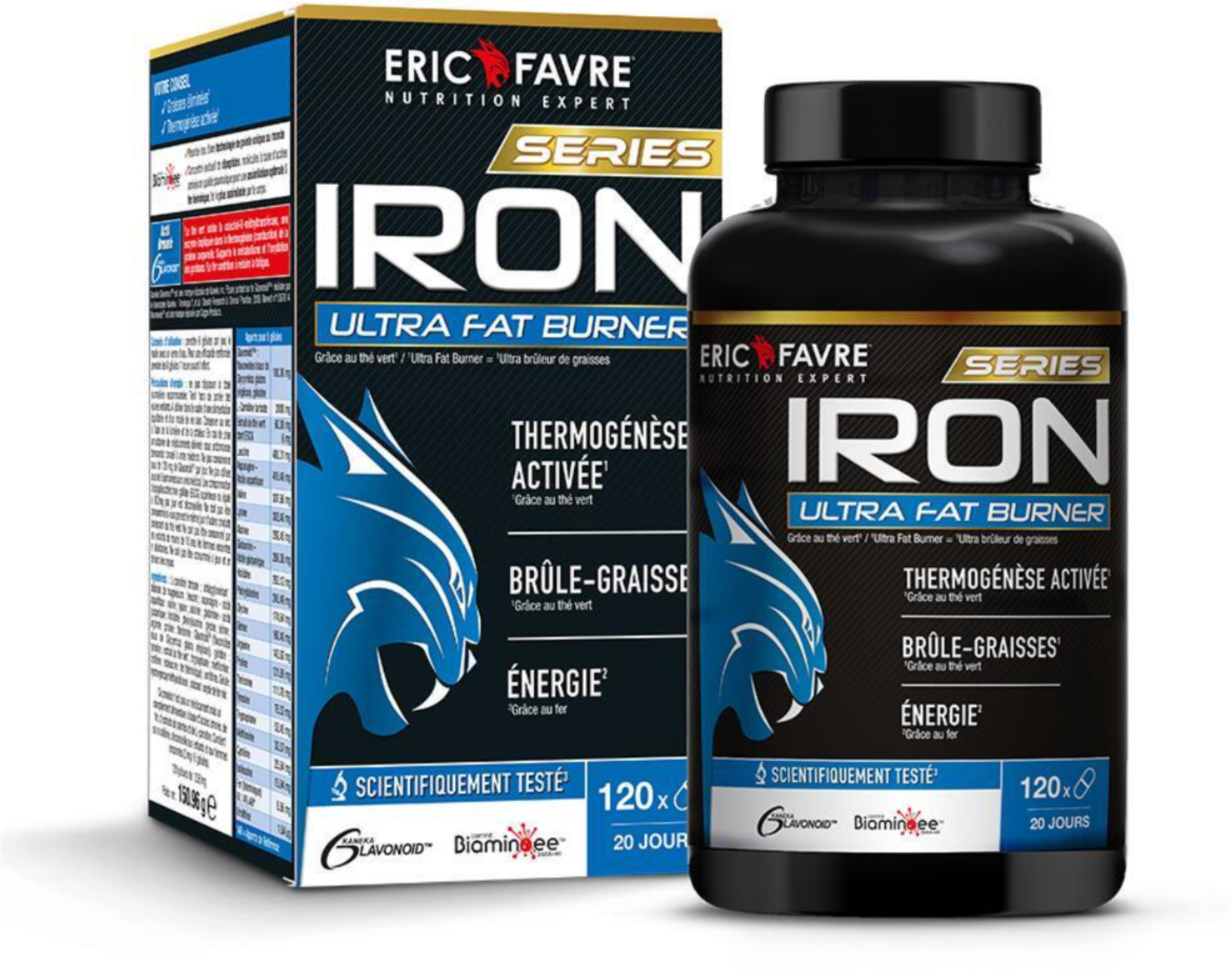 Eric Favre IRON ULTRA FAT BURNER 120 kapslí